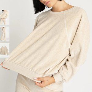 Suzie Kondi  Samos Velour Sweatshirt XS
